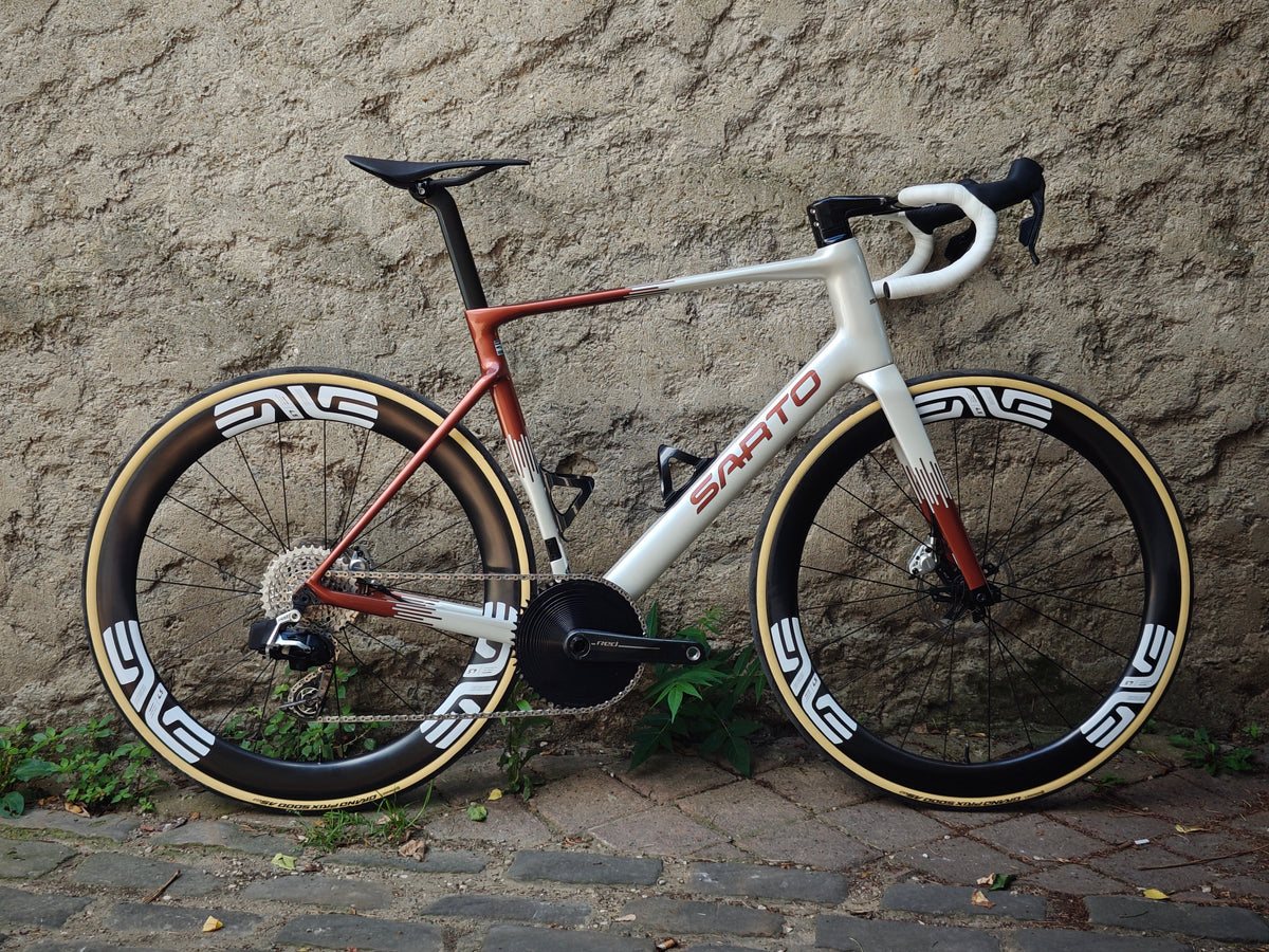 Montage Sarto — détail du vélo